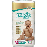 Подгузники Predo Baby №4 7-18 кг 40 шт