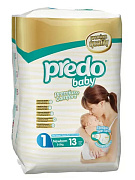 Подгузники Predo Baby №1 2-5 кг 13 шт