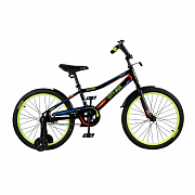 Велосипед детский City-Ride Spark рама сталь диск 20 сталь черный CR-B2-0220EB
