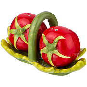 Tomatto Набор для специй 2 предмета на подставке 15.5*8*8.5 см/32