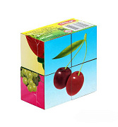 Кубики-картинки №1 фрукты