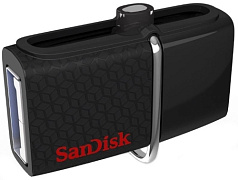 Флеш диск Sandisk 32Gb Ultra Dual SDDD2-032G-GAM46 USB3.0 Black