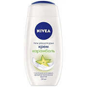 NIVEA Гель для душа Крем Карамболь Моменты наслаждения 250 мл/12