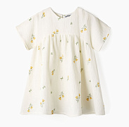 Платье детское Kaftan Цветы 9939494 белый