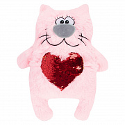 Игрушка мягконабивная Tallula Кот Lovecat 43 см розовый