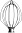 Миксер KitchenAid 5KPM5EER red