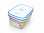 Прямоугольный контейнер для хранения продуктов 19.8*14.7*10.6 см 2.25 л пластик/30