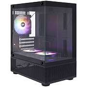 Корпус 1stPlayer Miku Mi2-A mATX 3x120mm black