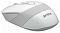 Мышь A4Tech Fstyler FG10 white/grey оптическая (2000dpi) беспроводная USB (4but)