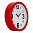 Будильник Рубин Классика 15 см В4-002 красный