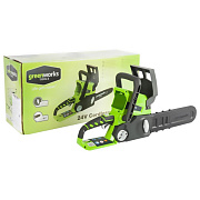 Цепная пила Greenworks G24CS25K2 аккумуляторная