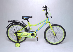Велосипед двухколесный Dk Bike 20 зеленый/голубой