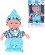Кукла 20 см SY818 blue