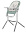 Стульчик для кормления Iris CRL-8402 Ash Green