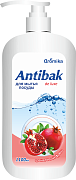 AROMIKA Средство для мытья посуды Antibak de Luxe 1100 мл Гранатовый фреш/12