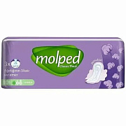 MOLPED Прокладки гигиенические Classic thick normal 10 шт/24