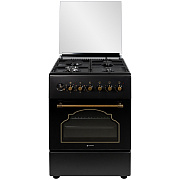 Комбинированная плита Axeldorf FG-061-2 retro black