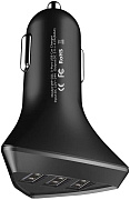 Автомобильное зарядное устройство 3 USB Порта 4200 mAh WK WP-C01 Mars Black