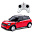 Машина радиоуправляемая 1:24 Mini Cooper S Countryman красный