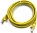 Патч-корд Buro UTP 4 пары cat5E CCA molded 2 м RJ-45 (m)-RJ-45 (m) yellow