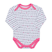 Боди для девочки Linas baby 1314-9 белый