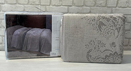 Покрывало 180*240 Pupilla Bernini махра жаккард кофейный