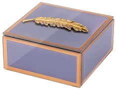 Шкатулка Pen 12*12*7 см серый