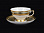 Набор чайных пар 6 шт 155 мл Constanza-Aradesg Green Gold
