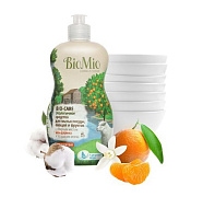 BIOMIO Средство для мытья посуды Bio-Care Мандарин 450 мл/10