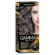 GAMMA Крем-краска 8.1 Пепельный-русый 50 мл/20