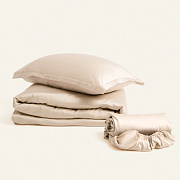 Простыня SL Home 180*200 см бежевый