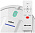 Пылесос робот Kitfort KT-567 white