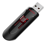 Флеш диск Sandisk 256Gb Cruzer Glide SDCZ600-256G-G35 USB3.0 Black/Red