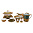 Версаче Green Сервиз чайно-столовый 12 персон 83 предмета 83-663G/1