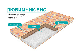 Матрас детский Любимчик-Био