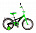 Велосипед Black aqua Hot-Rod 14" 1s 2017 со светящимися колесами зеленый