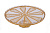 Тортница 32 см Allegro Golden Light D 65-5D76/L