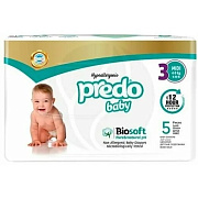 Подгузники Predo Baby №3 4-9 кг 5 шт