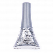 Lukky Лак для ногтей цвет 041 серебряный металлик блистер