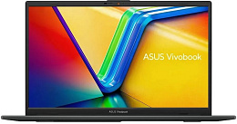 Ноутбук Asus VivoBook 15.6" E1504FA-BQ091/Ryzen 3 7320U/8Gb/SSD256Gb/IPS/DOS/black