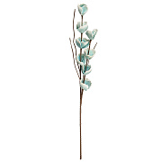 Цветок искусственный Плюмерия зимняя В 1210 мм голубой/1