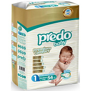 Подгузники Predo Baby №1 2-5 кг 54 шт