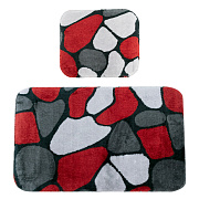 Stone Комплект ковриков Stone 60*100+50*60 см red/2