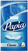PAPIA Платки носовые 4 слоя классик 1 шт