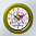 Часы настенные Вега П6-2 мат-111 Собачка с бантом