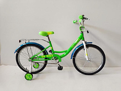 Велосипед двухколесный Dk Bike 20 зеленый/белый/черный