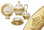 Constanza-Marakesh Creme Gold Сервиз чайный 6 персон 15 предметов