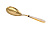 Ложка для риса Boston Ghiera Oro Antico Champagne Perlato Gold+Gold