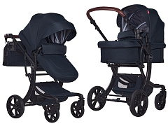 Коляска трансформер Aimile New Black черный NDB-1