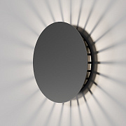 Светильник садово-парковый настенный Firenze черный LED 12W 35178/D